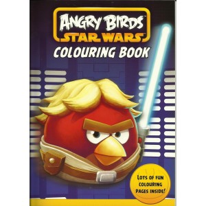 Альбом для раскрашивания Angry Birds Star Wars Colouring Book